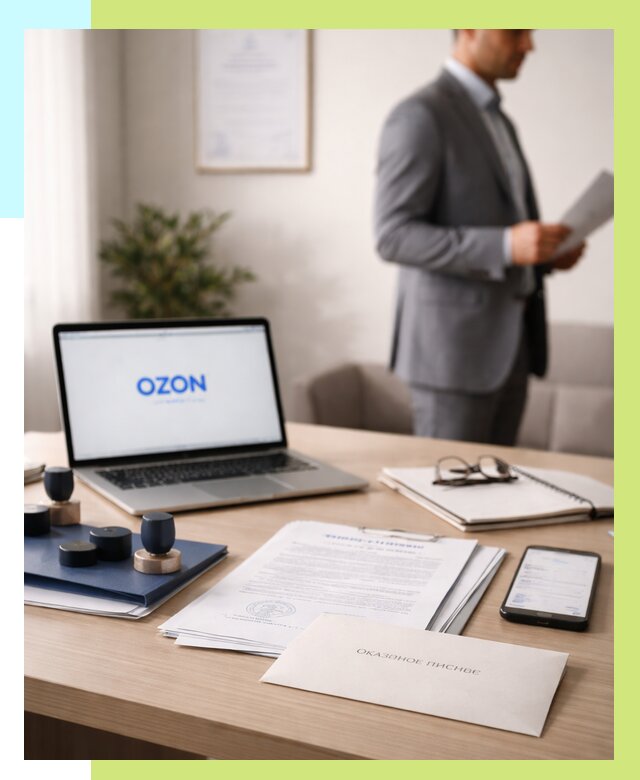 Отказное письмо для Ozon в Ивантеевке от 3600 р. | Сертэкс